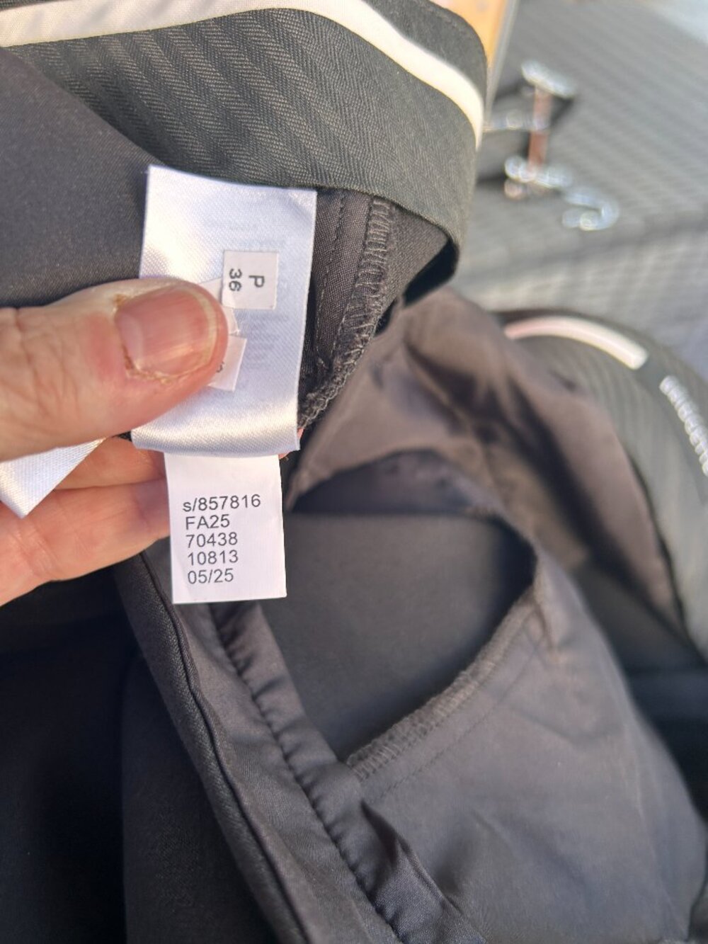 Ann Taylor Bridgette Black Pants 10P FA25 27.5 Inch Inseam Never Worn - Picture 3 of 6